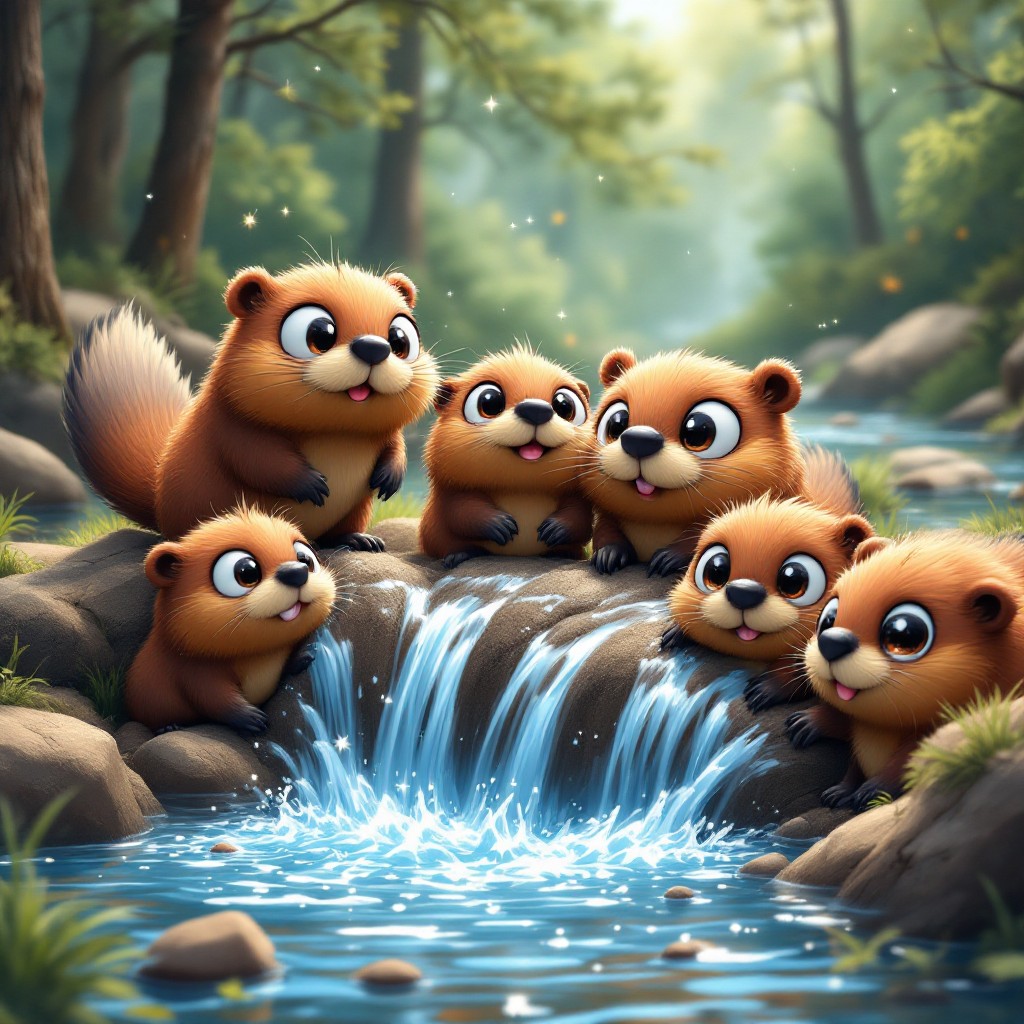 Free Chibi Beaver Squad Image - Beavers, Chibi, Anime | Download at ...