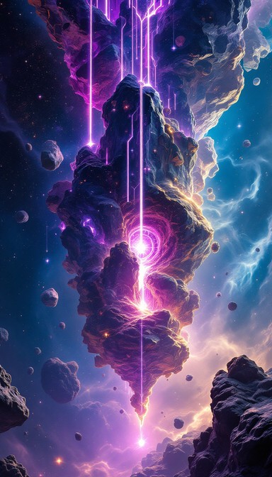 Free Cosmic Crystal Symphony Image - Space, Cosmic, Asteroid | Download ...