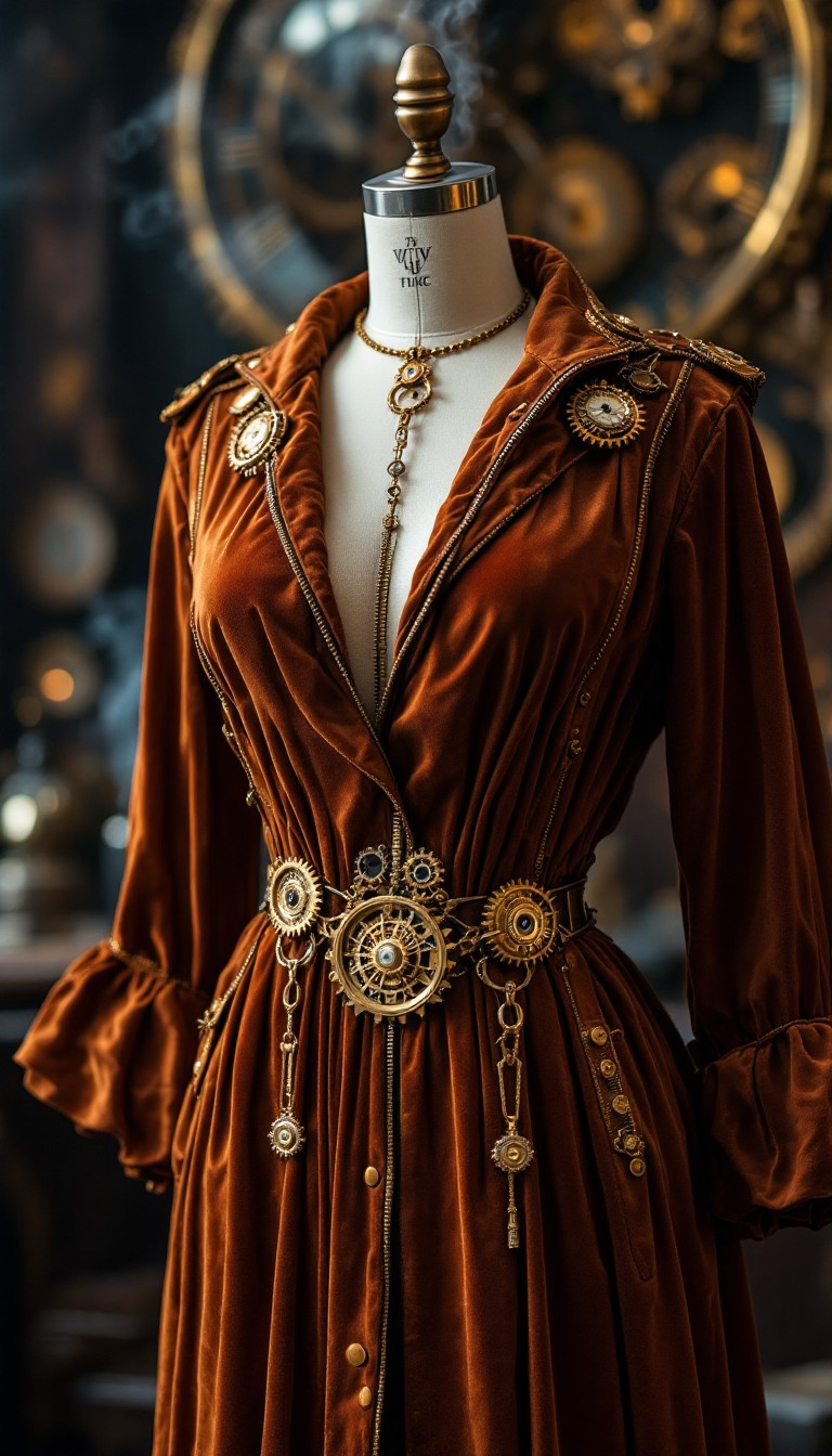 Clockwork Dress Free Clockwork Fashion Design Image - Steampunk, Clockwork, Fashion ...