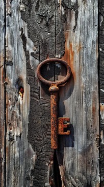 Free Rusty Key Pictured Image - Key, Rustic, Antique | Download at ...