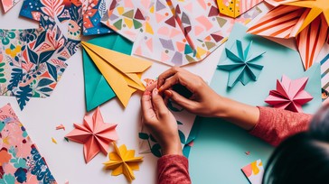 Free Origami Crafting Activity Image - Origami, Crafting, Hands ...
