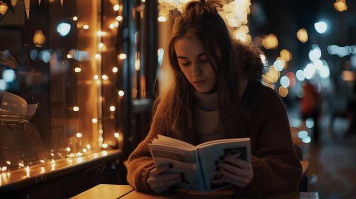 Reading Infromation Evening Free Evening Reading Session Image - Woman, Reading, Ambient Light ...
