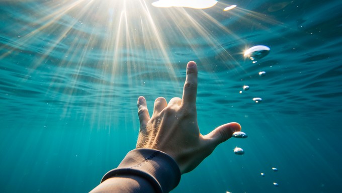Free Ocean Hand Signals Image - Diving, Scuba, Ocean | Download at ...
