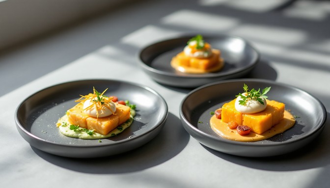 Free Elegant Culinary Art Image - Appetizers, Gourmet, Minimal ...