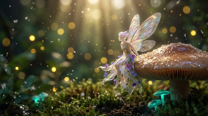 Free Magical Forest Fairy Image - Fairy, Fantasy, Woodland | Download ...