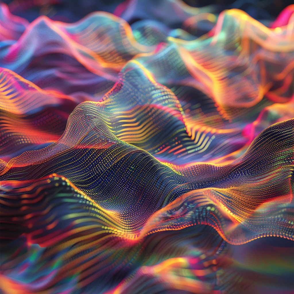 Free Vibrant Wave Art Image - Vibrant, Color, Waves | Download at StockCake