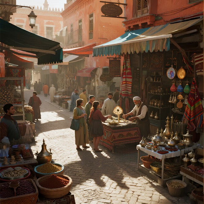 Free Ancient Market Bazaar Image | Download at StockCake