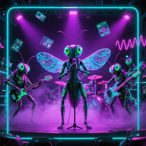 Free Cyberpunk Cricket Band Image | Download at StockCake