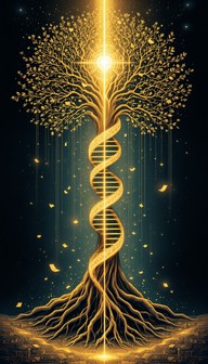 Free DNA Tree Illuminated Image - Dna, Tree, Helix | Download at StockCake
