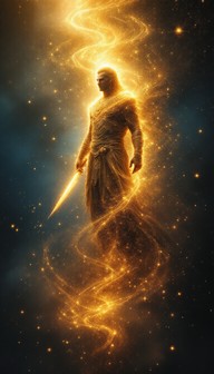 Free Celestial Warrior Ascending Image - Fantasy, Cosmic, Warrior ...