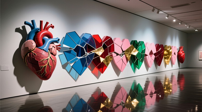 Heart Installation Download Fragmented Heart Installation Image - Heart, Installation ...
