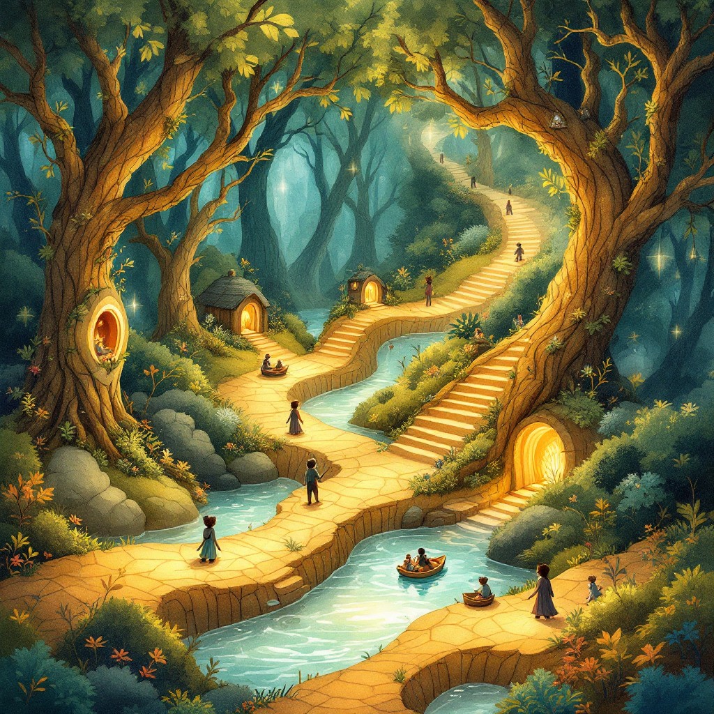 Free Enchanted Forest Pathway Image - Fantasy, Magical, Forest ...