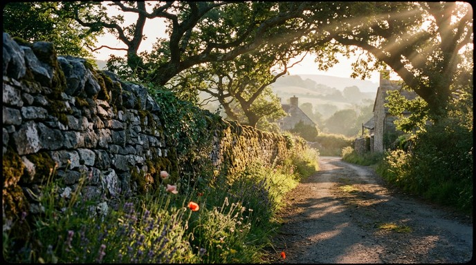 Free Golden Countryside Path Image - Countryside, Pathway, Stone ...