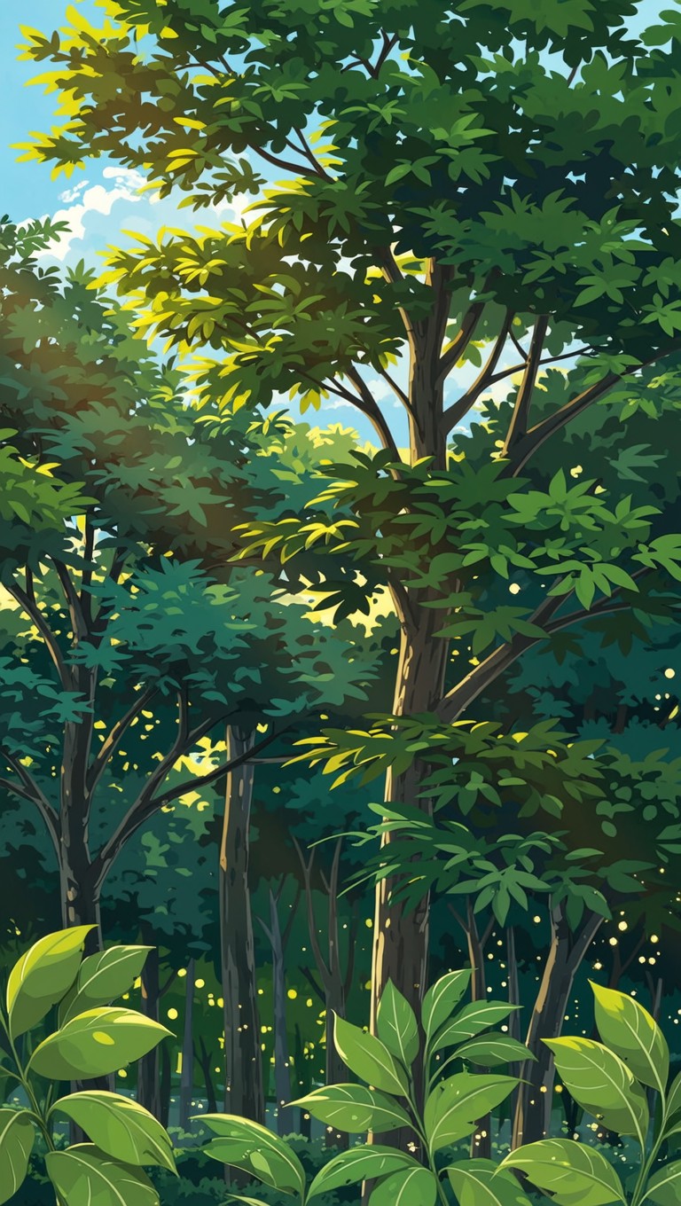 Free Enchanted Forest Canopy Photo - Forest, Trees, Foliage | Download ...