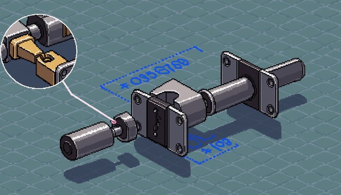 Download Precision Shaft Assembly Image - Mechanical, Engineering ...