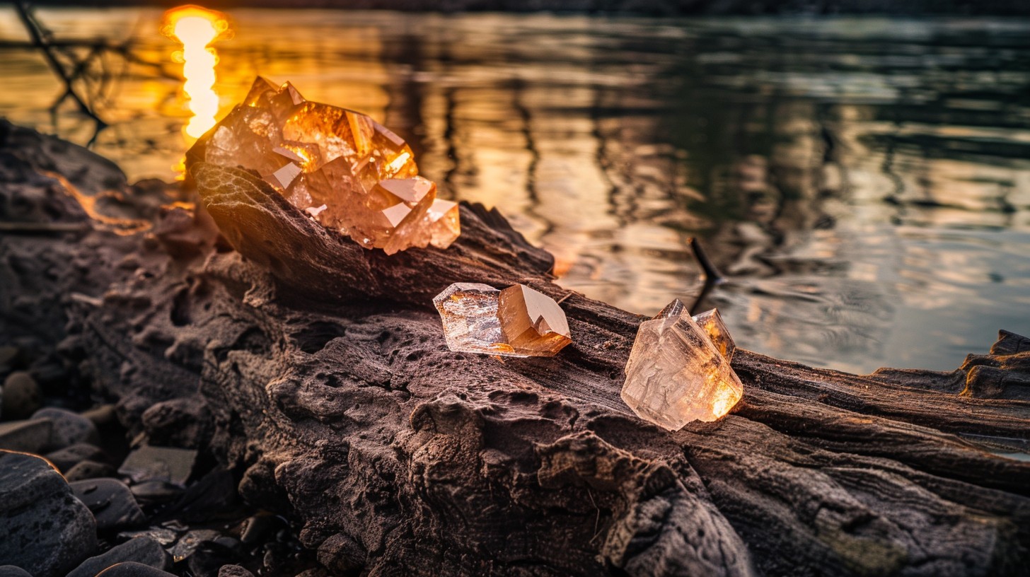 Free Crystal Sunset Glow Image - Sunset, Crystals, River | Download at ...