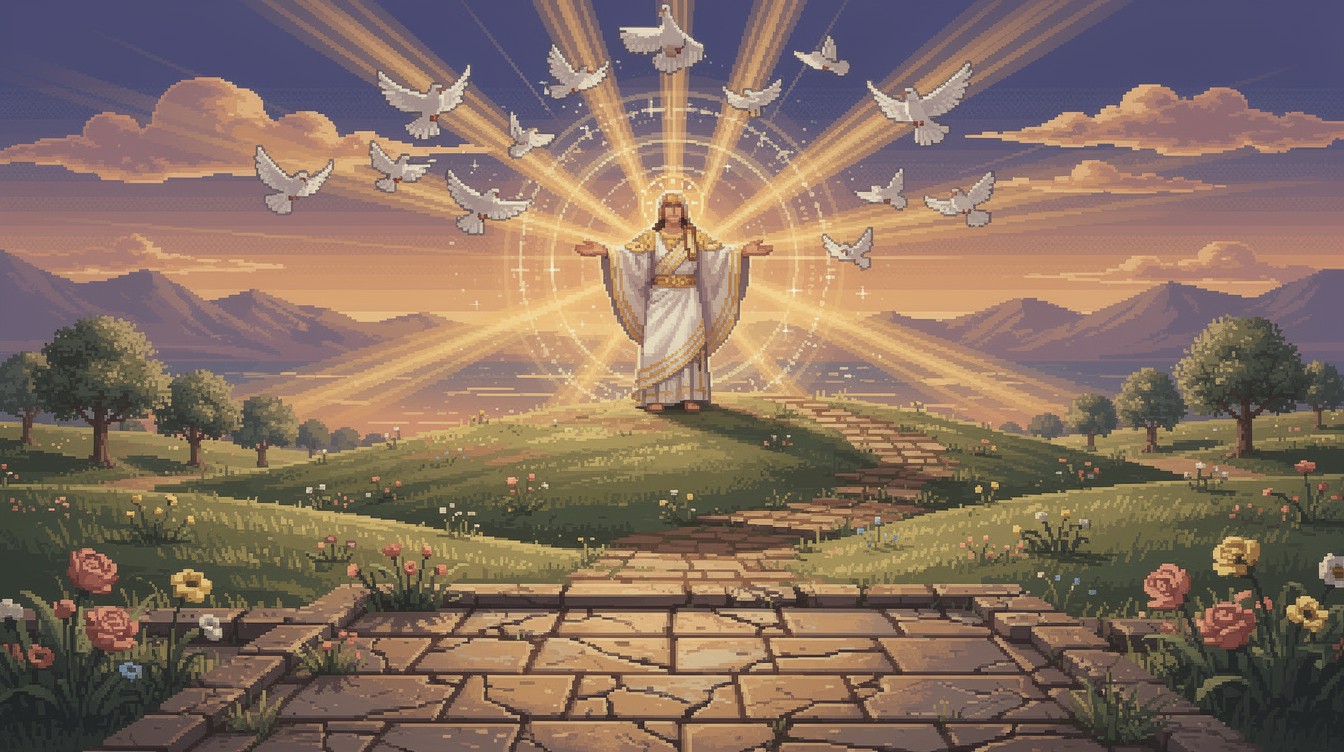 Free Divine Pixel Radiance Image - Pixel, Divine, Retro | Download at ...