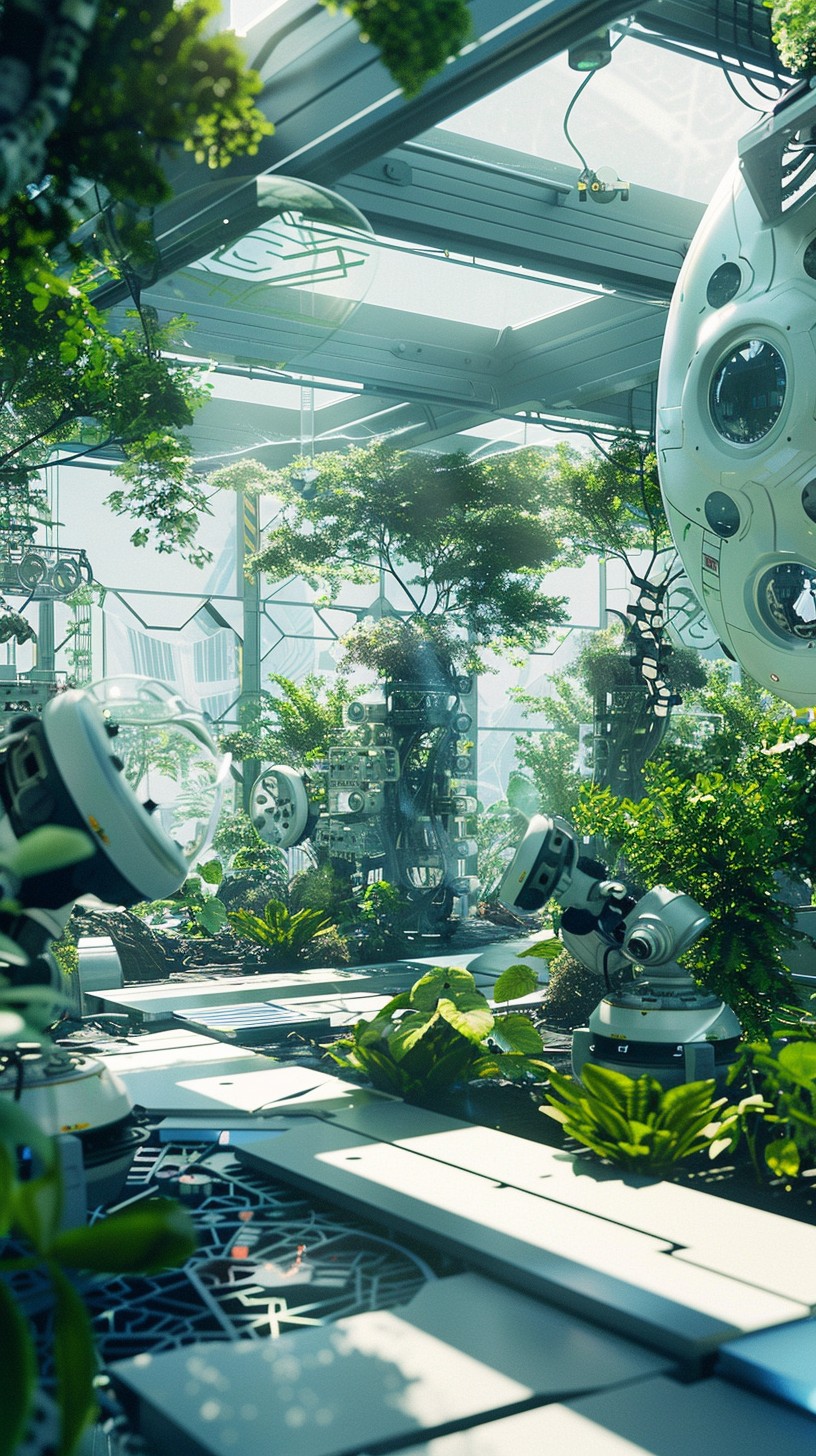 Free Futuristic Botanical Garden Image - Futuristic, Botanical, Garden ...