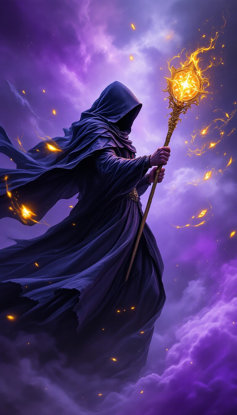 Free Wizard Commands Storm Image - Wizard, Storm, Lightning