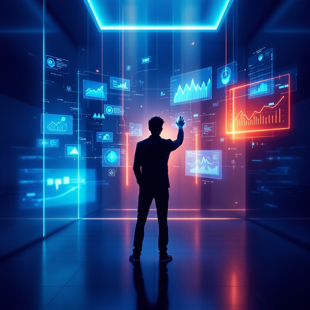 Free Future Data Interface Image - Hologram, Futuristic, Technology ...