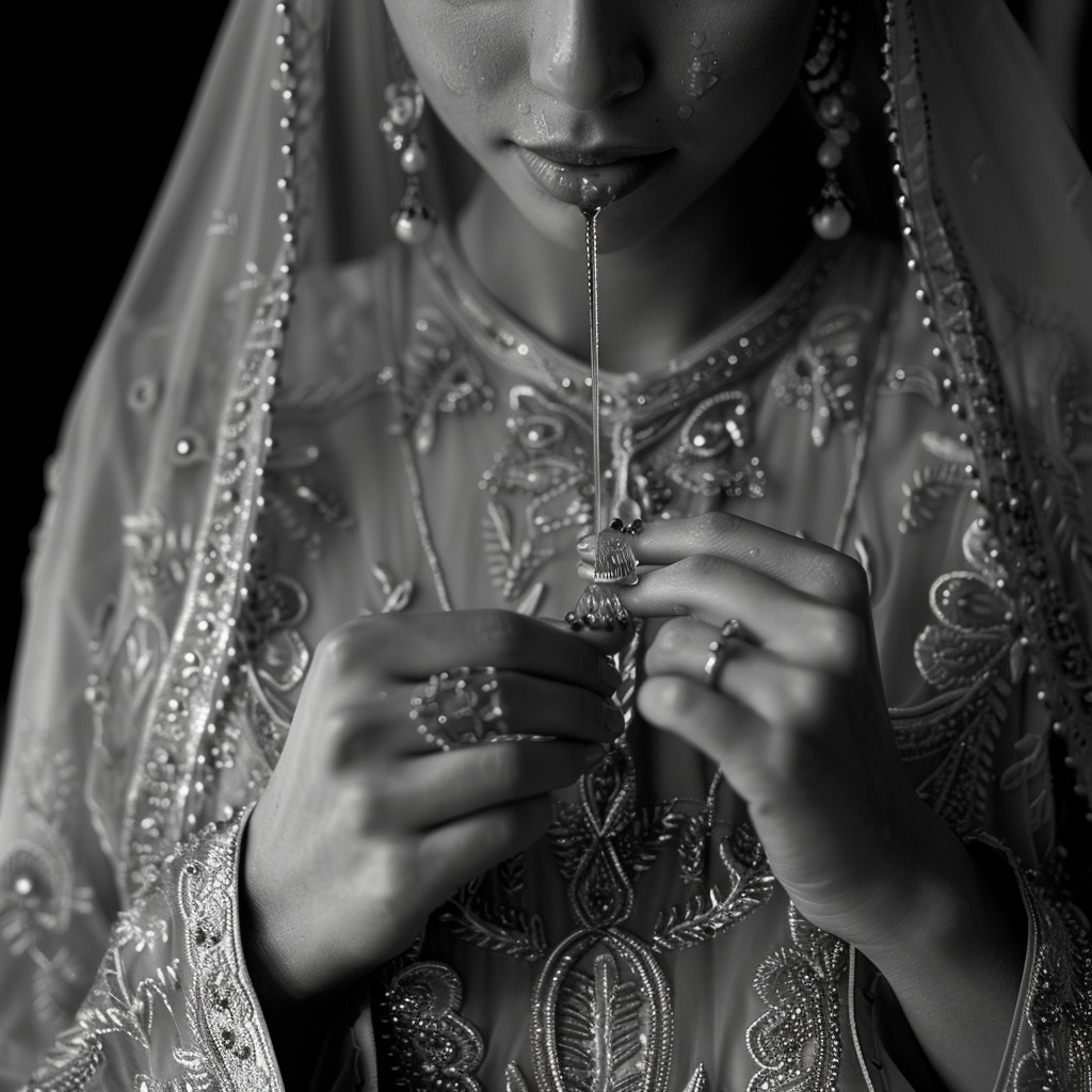Free Elegant Bridal Portrait Image - Bride, Wedding, Elegance ...