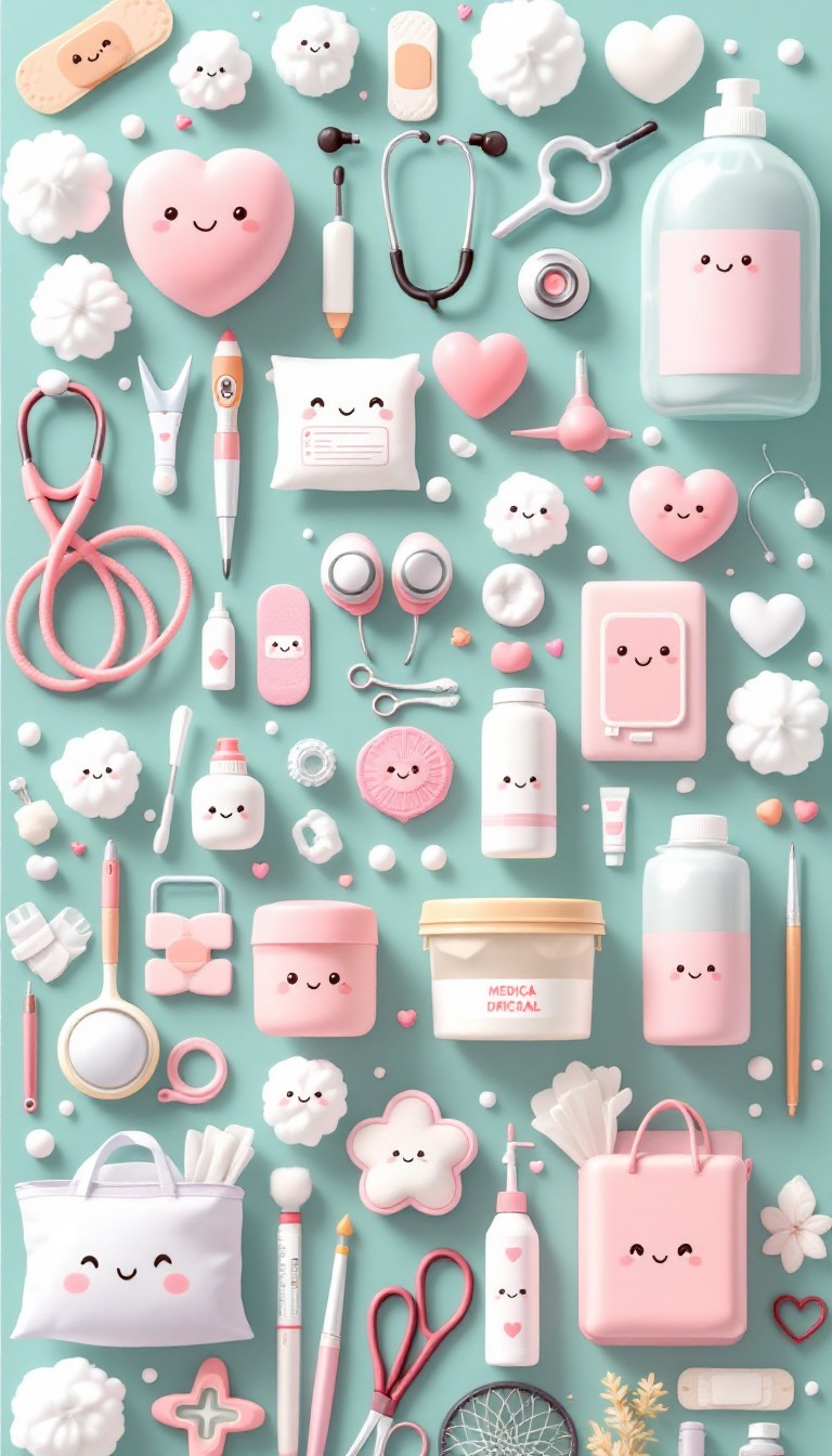 Free Kawaii Medical Friends Image - Kawaii, Medical, Cute | Download at ...