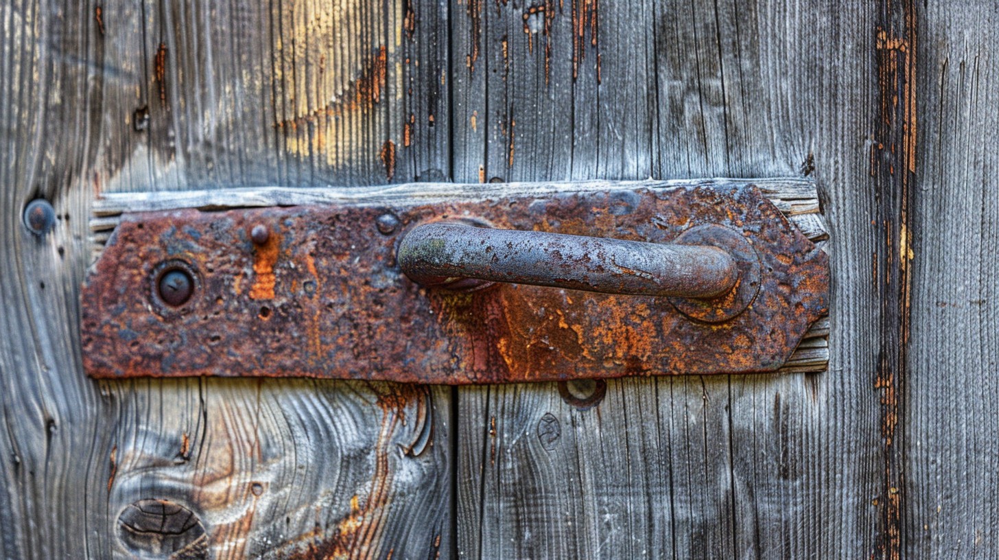 Rust Handles Free Rusty Metal Handle Image - Rusty, Handle, Wood | Download at StockCake