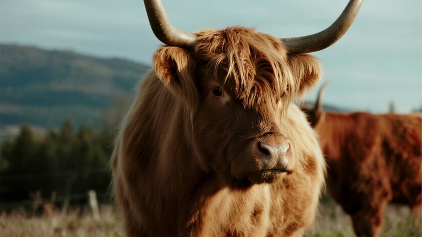 Free Vintage Cattle Portrait Image - Highland, Cattle, Cow | Download ...