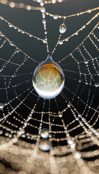 Free Nature's Perfect Geometry Image - Dewdrop, Spiderweb, Macro ...