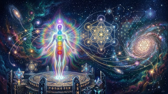 Free Cosmic Chakra Alignment Image - Chakra, Spiritual, Cosmic ...