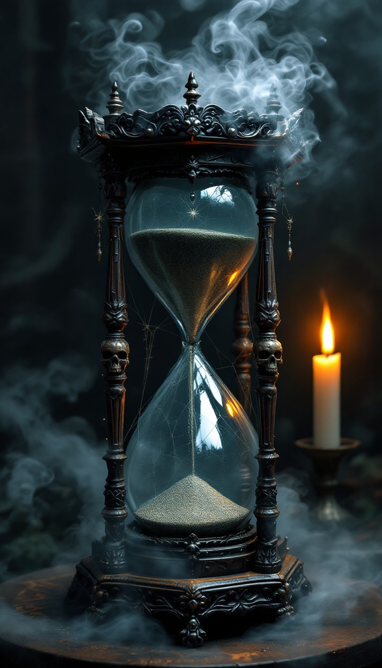 Timer Design Goth Free Time's Gothic Dance Image - Hourglass, Gothic, Victorian ...