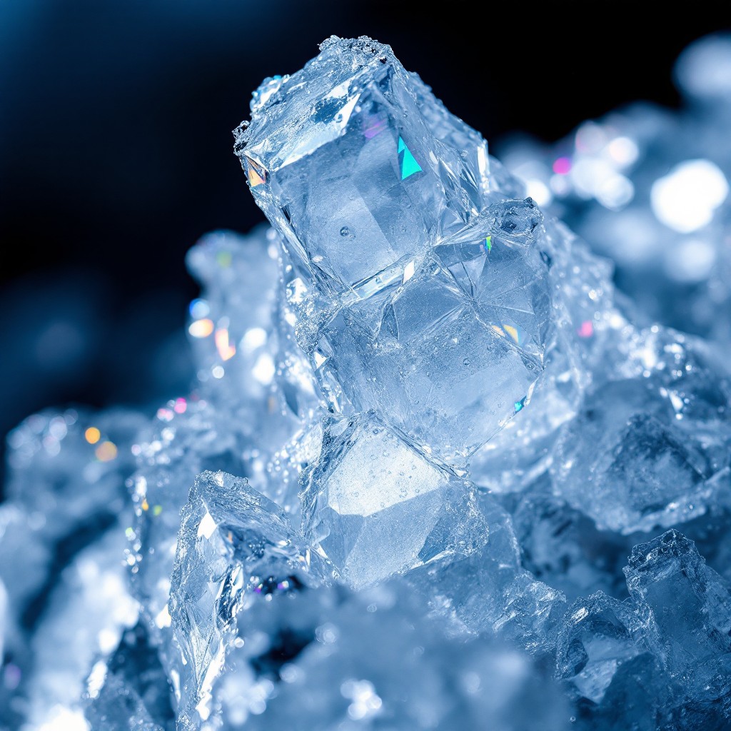 Ice Element Pattern Free Crystalline Ice Patterns Image - Ice, Crystal, Frost | Download at ...