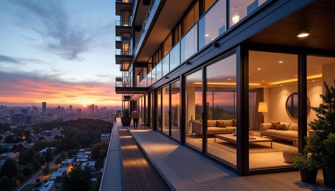 Snapshot of Windows With Unobstructed Penthouse Views