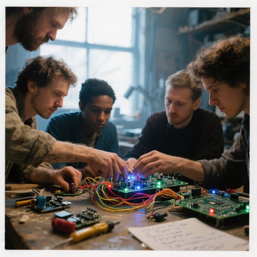 Free Collaborative Tech Workshop Image - Electronics, Teamwork ...