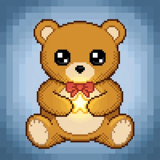 Free Pixelated Teddy Bear Image - Teddy, Bear, Pixel | Download at ...