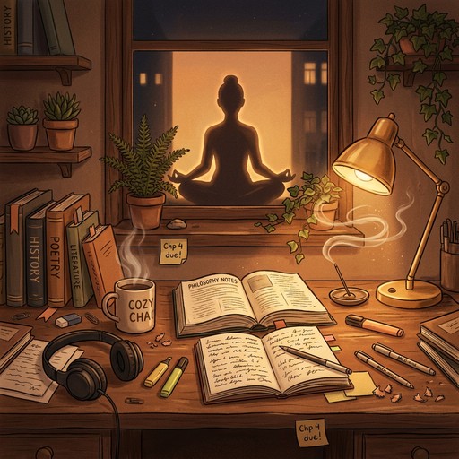 Free Peaceful Study Sanctuary Image - Study, Meditation, Lofi ...
