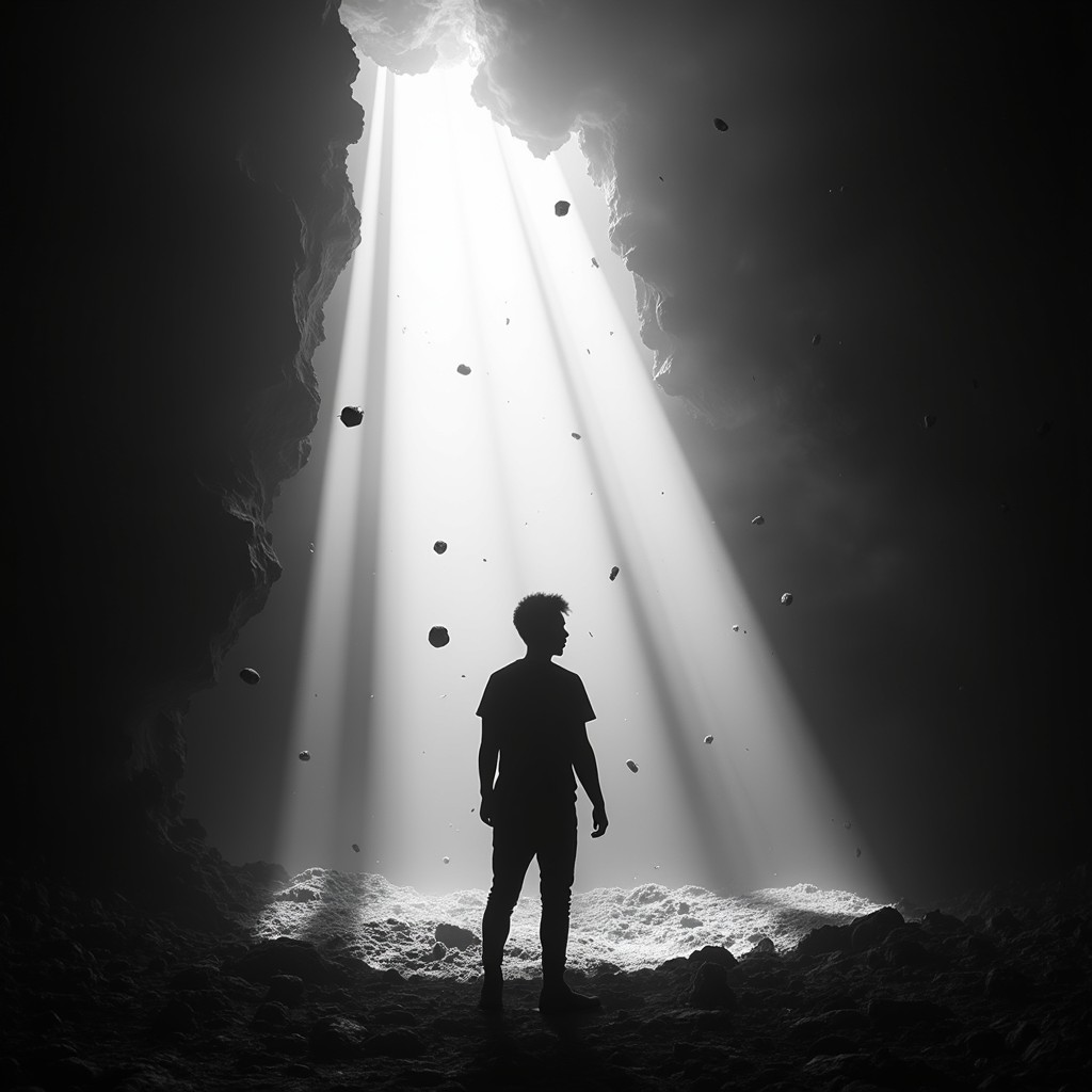 Light From Above Example Free Light From Above Image - Cave, Silhouette, Light | Download at ...
