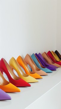 Free Colorful Heels Lineup Image - Fashion, Footwear, Heels | Download ...