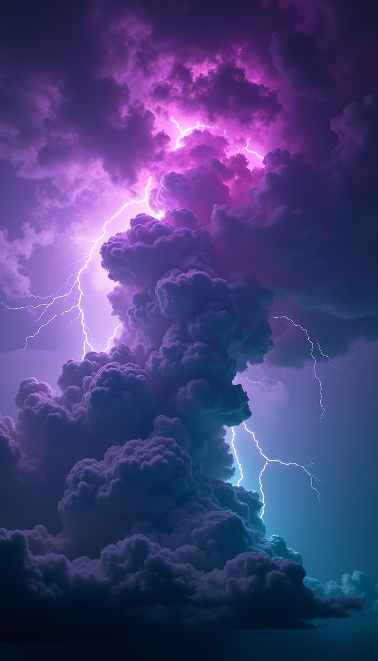 Free Electric Purple Storm Image - Thunderstorm, Lightning, Purple ...