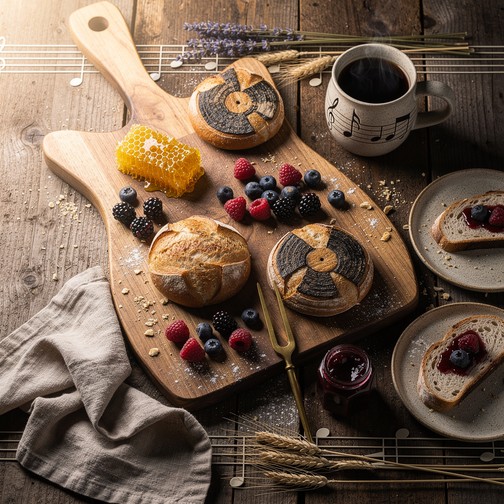 Free Rustic Morning Melody Image - Breakfast, Rustic, Farmhouse ...