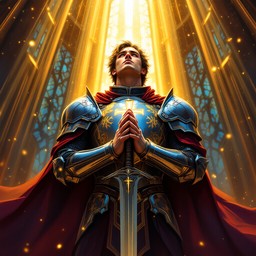 Free Holy Knight Praying Image - Knight, Warrior, Prayer | Download at ...