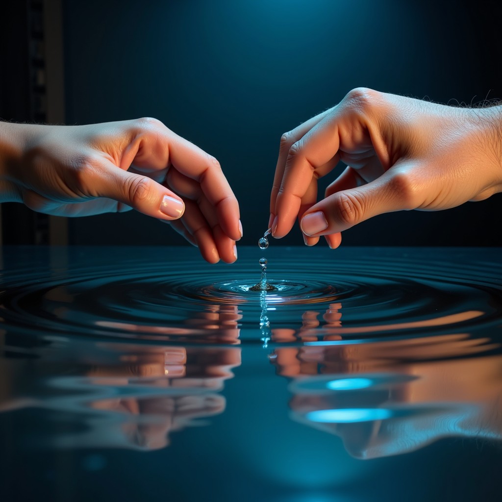 Touch Ripple Video Stock Free Ripples of Connection Image - Hands, Ripples, Touch | Download at ...