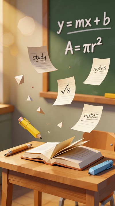 Free Geometric Study Scene Image - Education, Study, Geometric ...