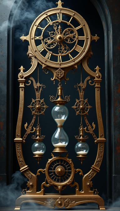 Timer Design Goth Free Gothic Clock Detail Image - Timepiece, Brass, Gothic | Download at ...