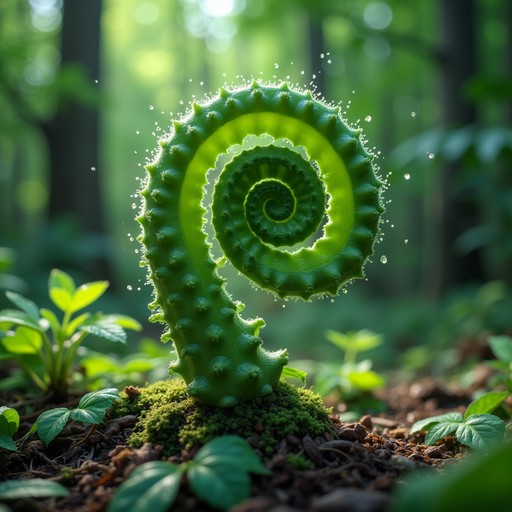 Fern Using Magic Free Magical Spiral Fern Image - Fern, Spiral, Green | Download at ...