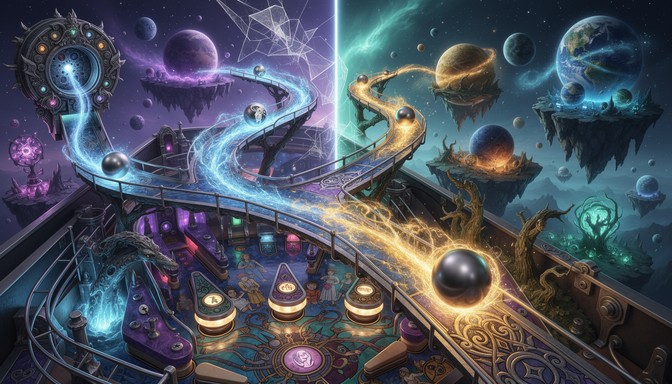 Free Cosmic Pinball Dreams Image - Pinball, Surreal, Fantasy | Download ...