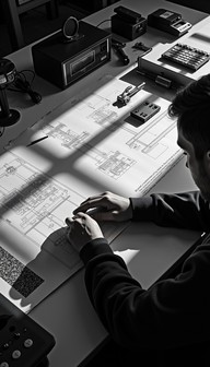 Free Precision in Progress Image - Engineering, Blueprints, Technical ...