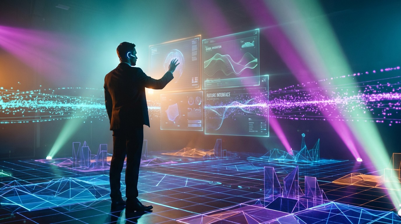 Free Future Technology Interface Image - Holographic, Technology ...