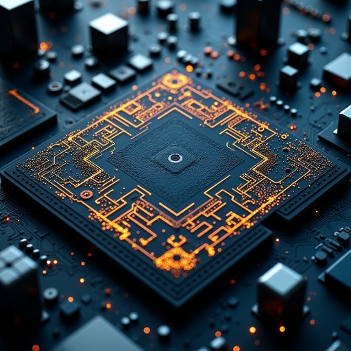 Free Glowing Silicon City Image | Download at StockCake
