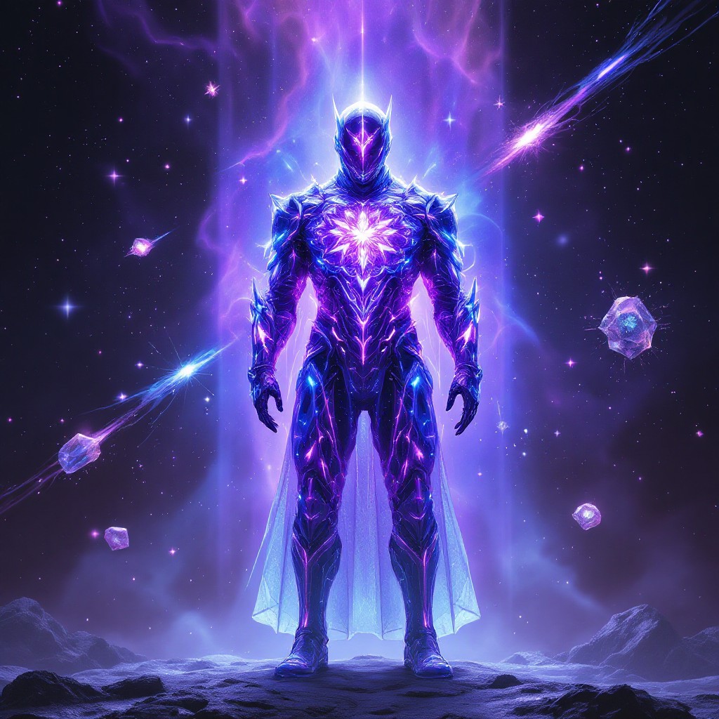 Free Cosmic Crystal Warrior Image - Cosmic, Warrior, Space | Download ...